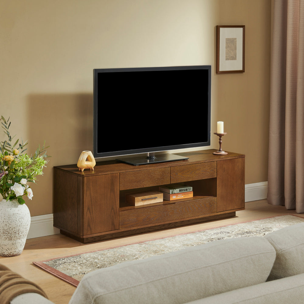 59" Mid Century Modern TV Stand for TVs up to 65"