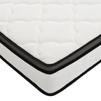 12" Full/Queen Hybrid Mattress | Individually Wrapped Pocket Coil Innerspring + Memory Foam | Bamboo Fiber Cover | Medium Firm | CertiPUR-US & OEKO-TEX Certified | Bedroom