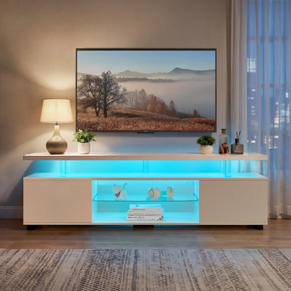 TV Stand for 60 Inch TV LED Gaming Entertainment