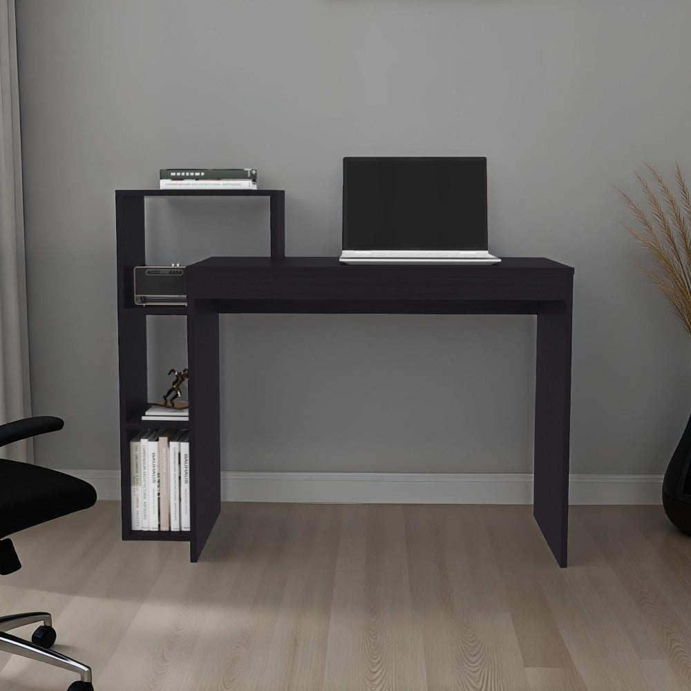 35.98" Wide Classic Writing Desk with 4-Shelf
