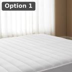 Option 1: Rustic Frame + Soft Mattress