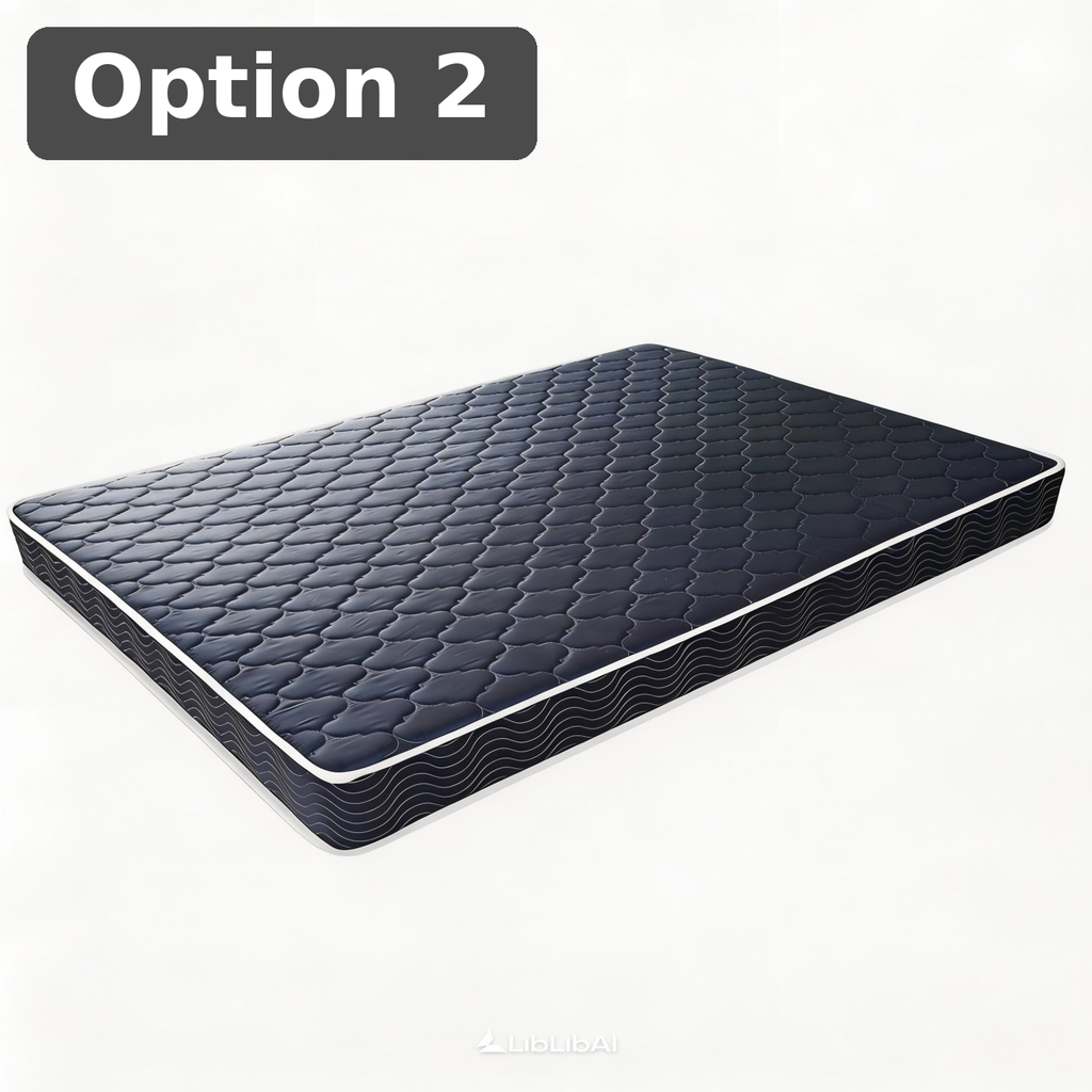 Option 2: Rustic Frame + Dark Mattress
