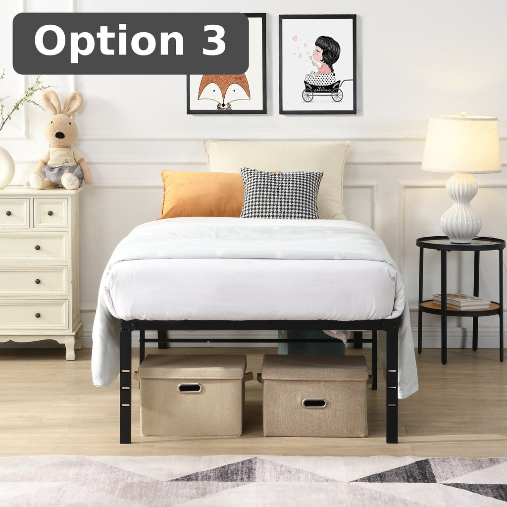 Option 3: Minimal Frame + Soft Mattress