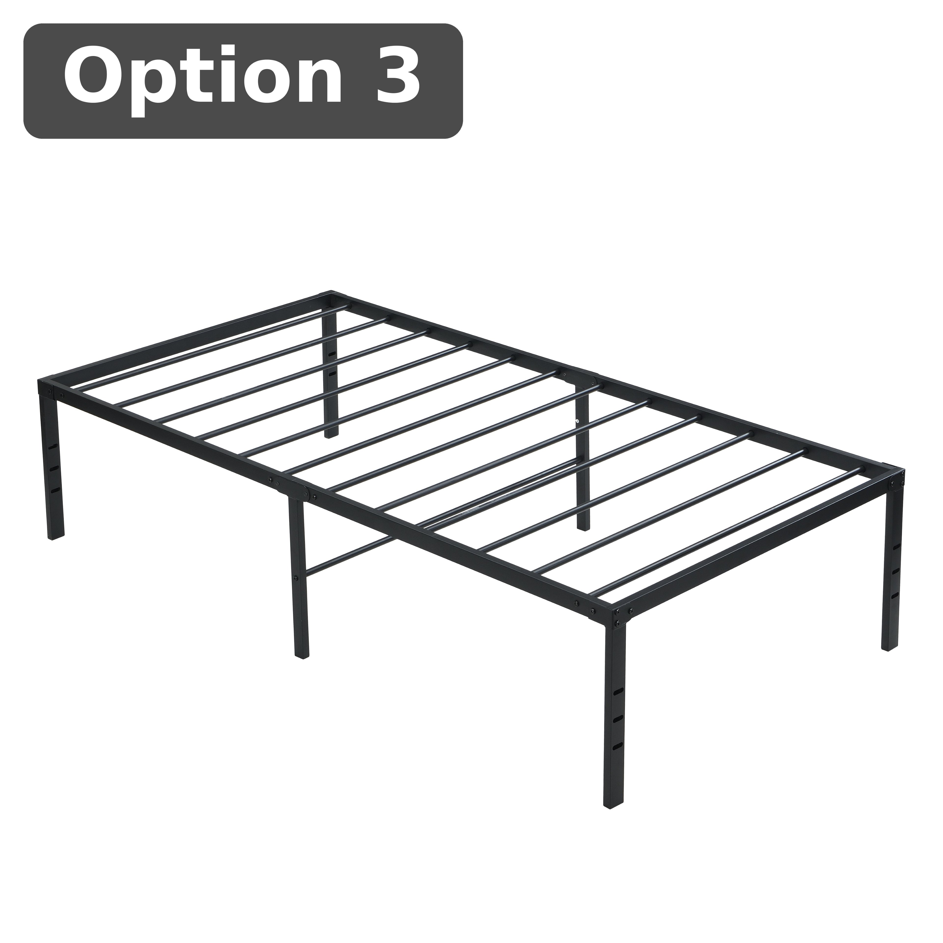 Option 3: Minimal Frame + Soft Mattress