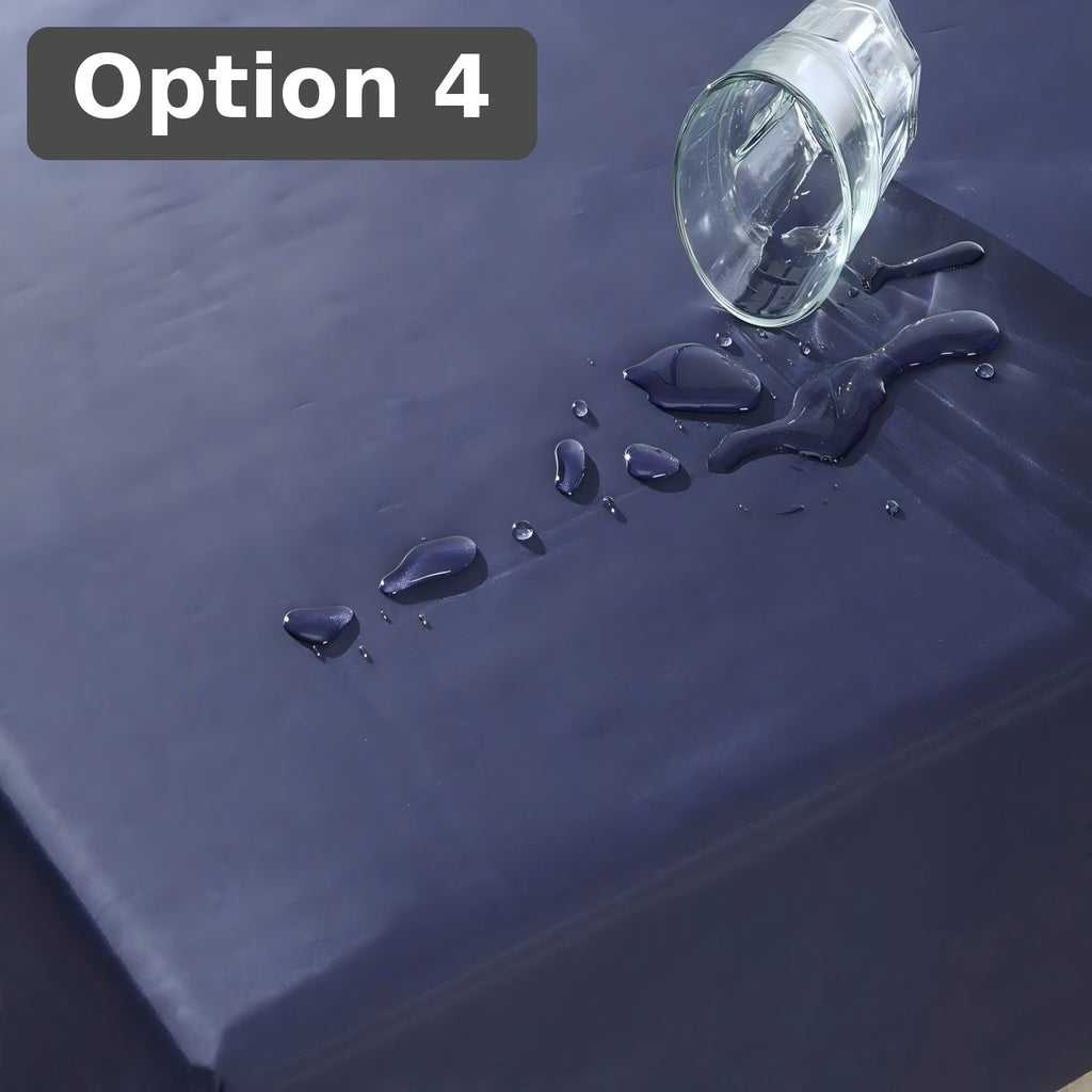 Option 4: Minimal Frame + Dark Mattress