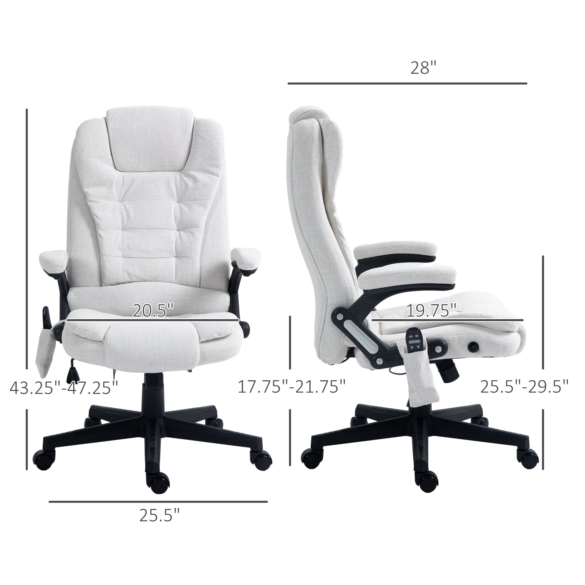 Massage Office Chair with Heat
